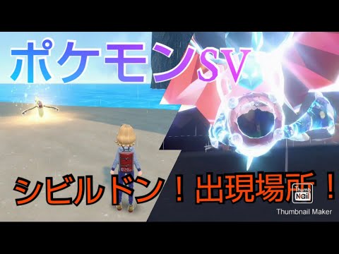 ポケモンSV テラスタル LV65 シビルドン出現場所！参考動画