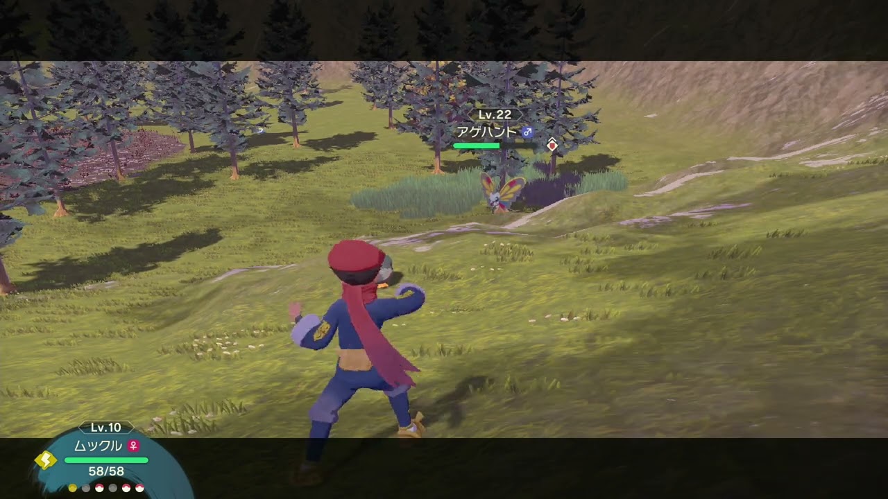 【PokémonLEGENDS アルセウス】part6 アゲハントGET