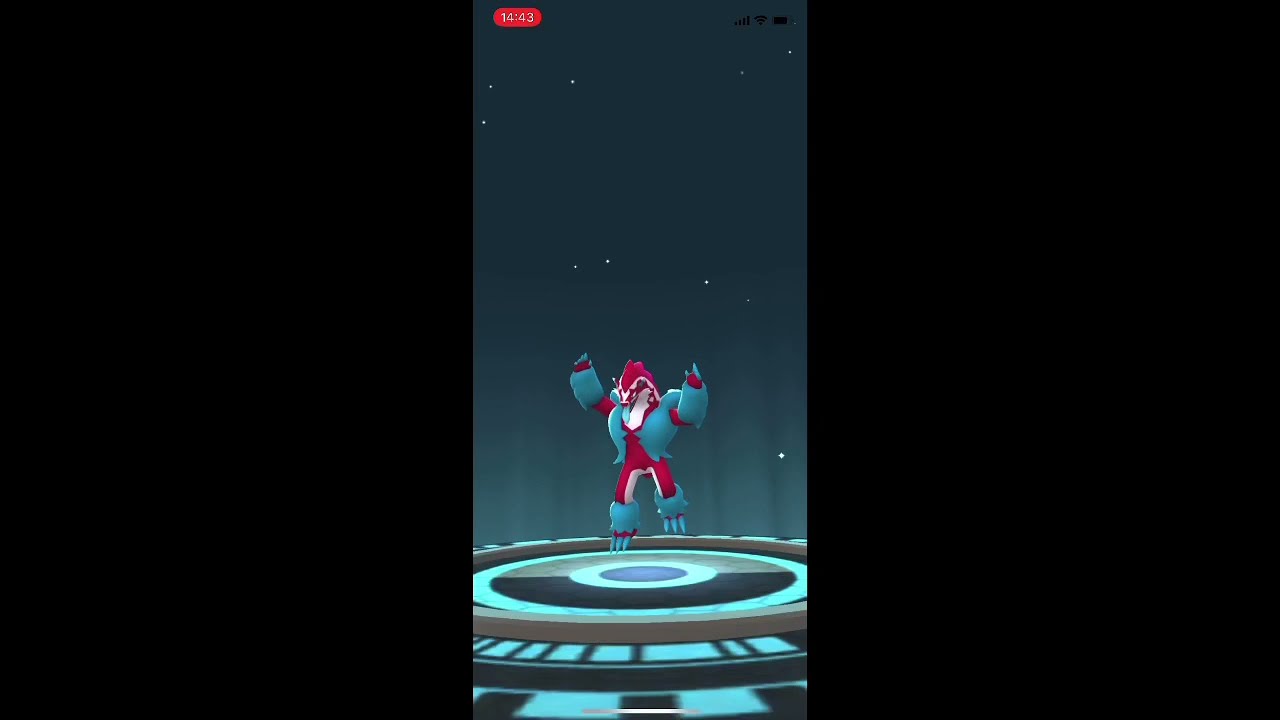 【ポケモンGO】色違いジグザグマをタチフサグマに進化！　#shorts