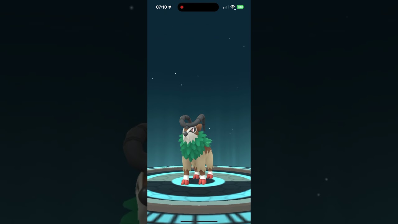 Skiddo ➡️ Gogoat #shorts #pokemongo