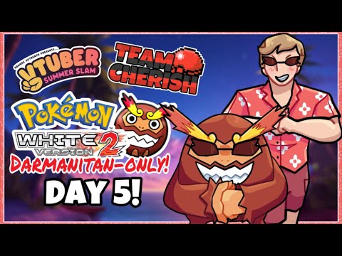 Pokémon White 2 Darmanitan-only FINALE! - Vtuber Summer Slam Day 5 (LIVE)