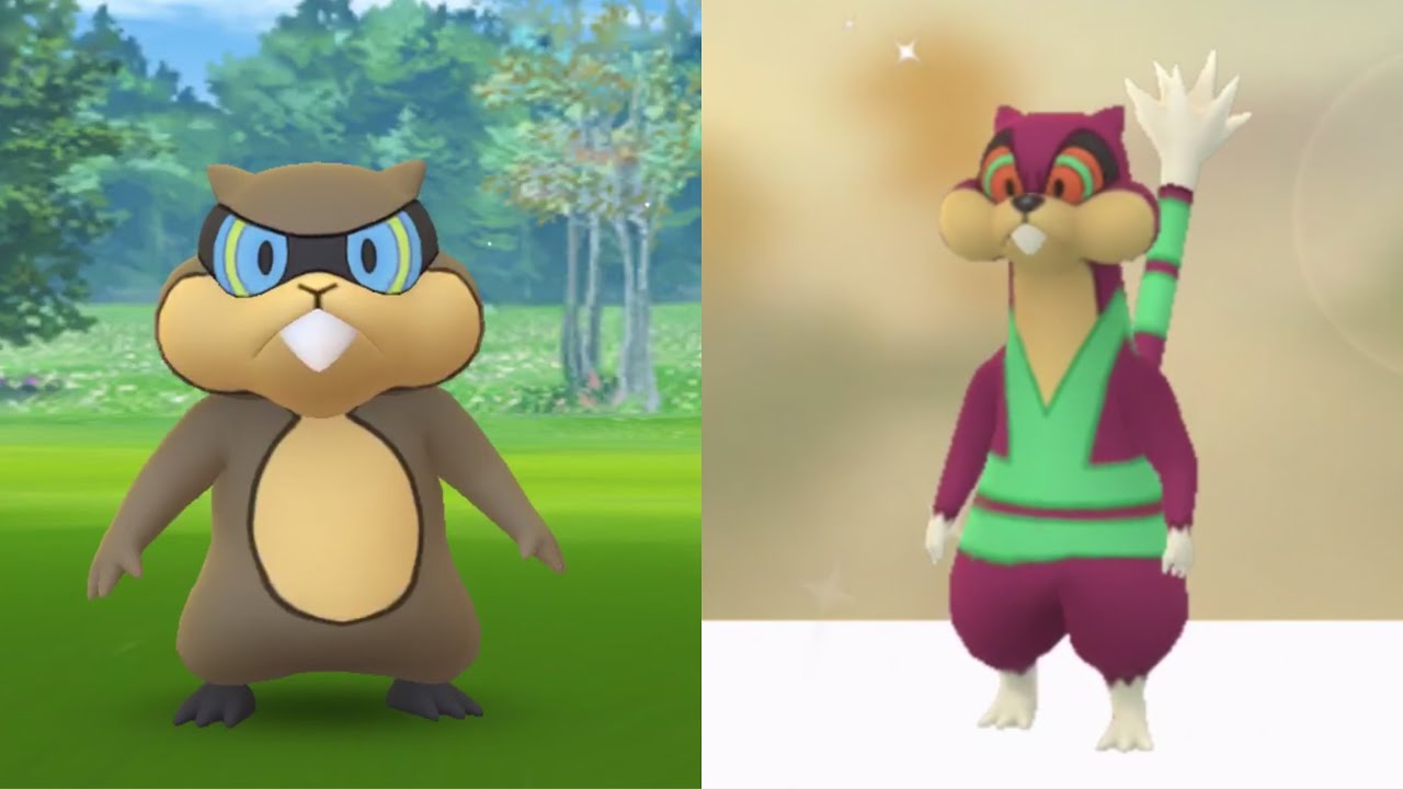 Catchinng Shiny Patrat in Pokemon Go! Shiny Watchog Evolution!