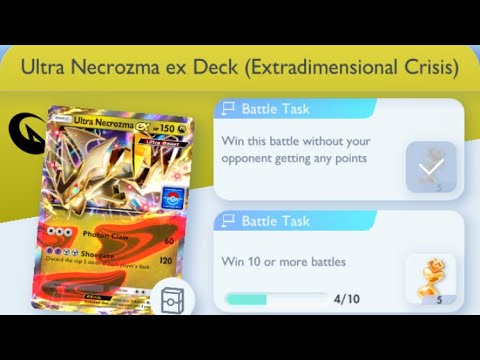 Pokémon TCG Pocket - Ultra Necrozma ex Deck (Extradimensional Crisis) [Expert] | Flawless Victory