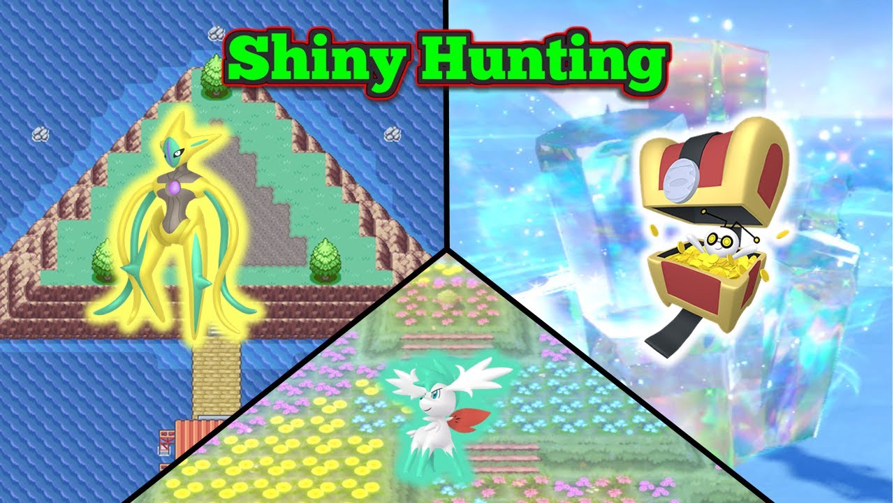 Deoxys, Shaymin and Gimmighoul Shiny Hunting!!! SLFD 1162/1264