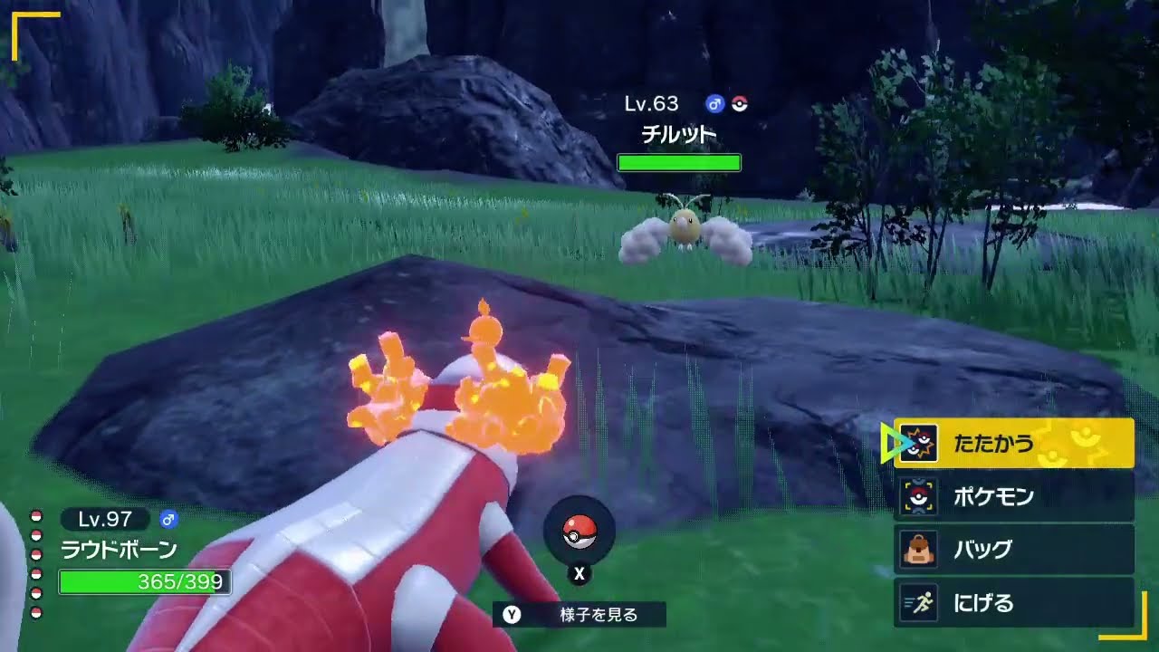 色違いチルット現る(ポケモンSV)