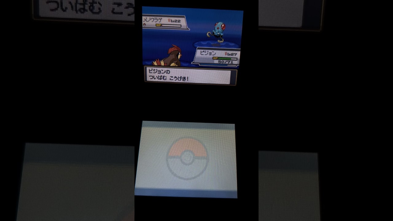 ポケットモンスター　ハートゴールド　ピジョンのついばむ　#ポケモン