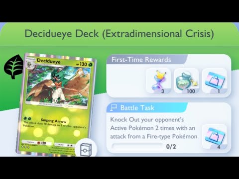 Pokémon TCG Pocket - Step-Up Battle [Intermediate] | Decidueye Deck (Extradimensional Crisis)
