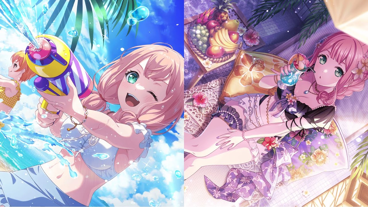 〔FHD〕星4『弾ける笑顔と水飛沫 上原ひまり』《エピソード＆メモリアルエピソード》【ガルパ｜バンドリ】