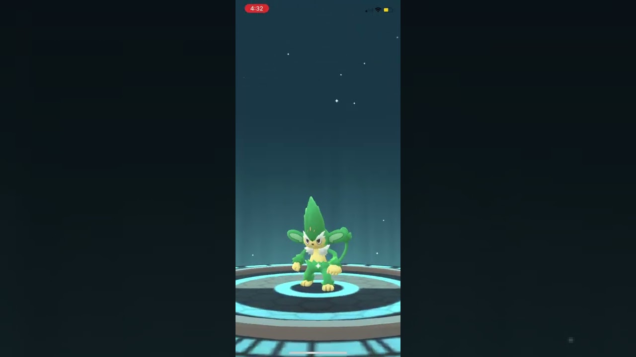 Lucky Simisage in Pokémon Go