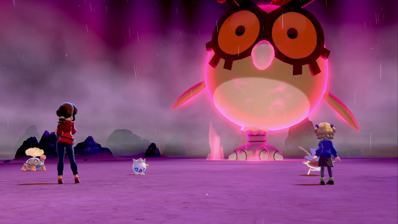 ダイマックス ホーホーとバトル　ポケモン ソード