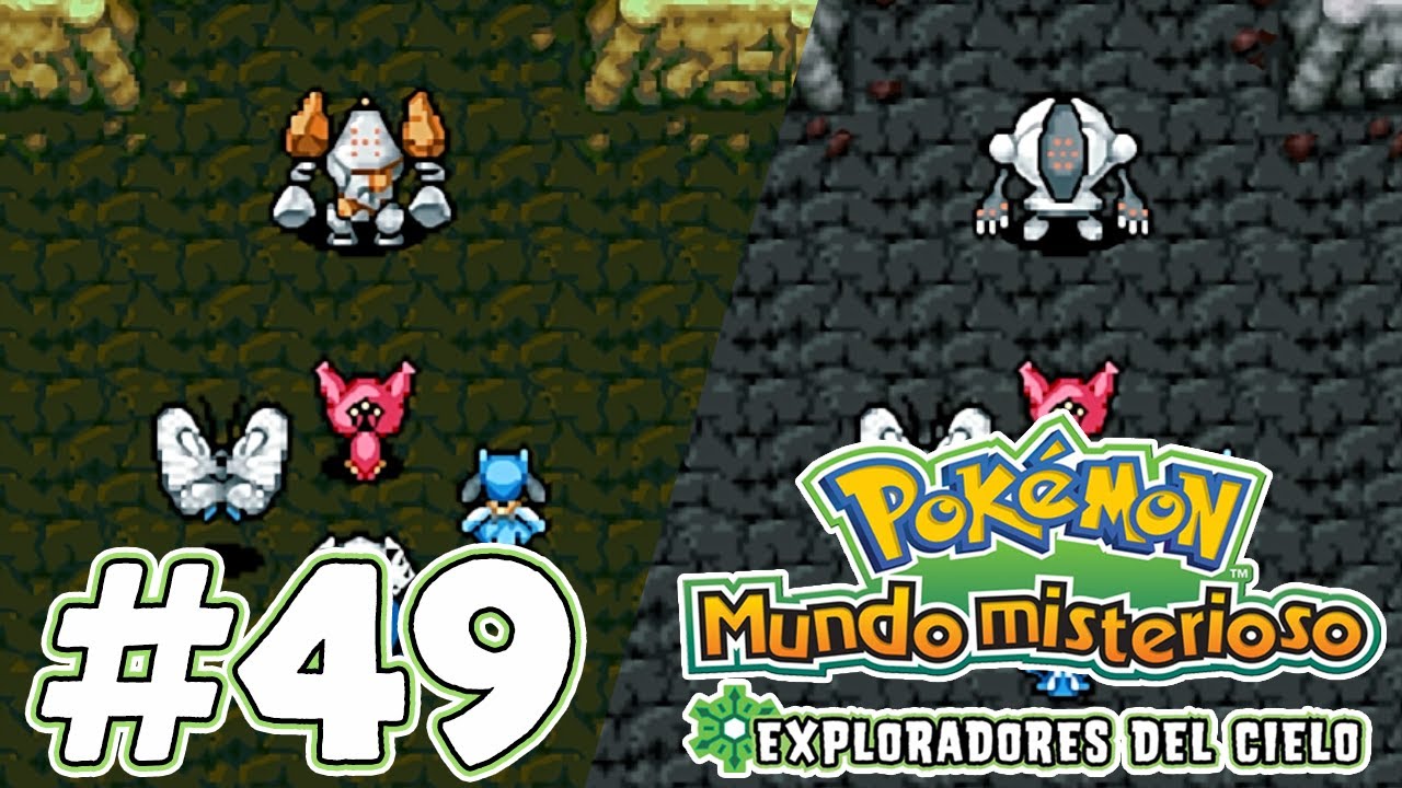 ¡Regirock y Registeel! // Pokémon Mundo misterioso: Exploradores del Cielo // Cap. 49