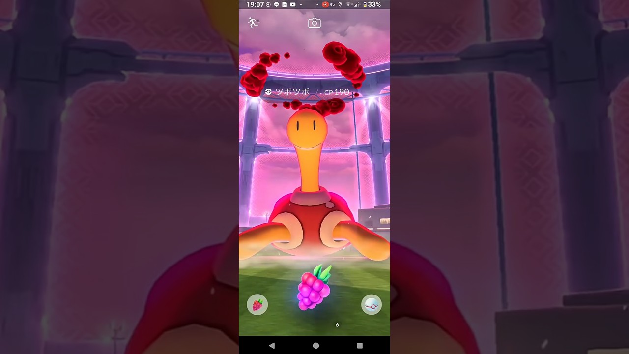 【ポケモンGO】ツボツボ（ダイマックス）GETチャレンジ。