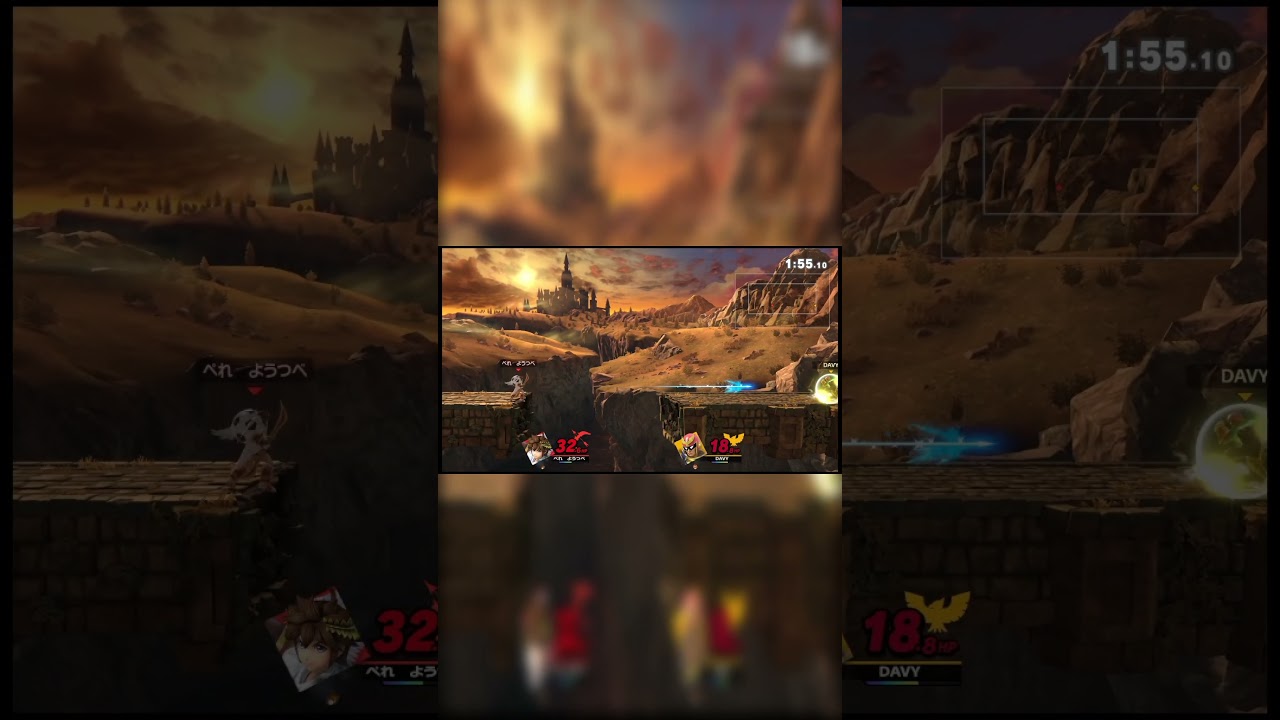 【スマブラSP】爆散したトサキント… #スマブラsp #撃墜 #ssbu #スマブラ