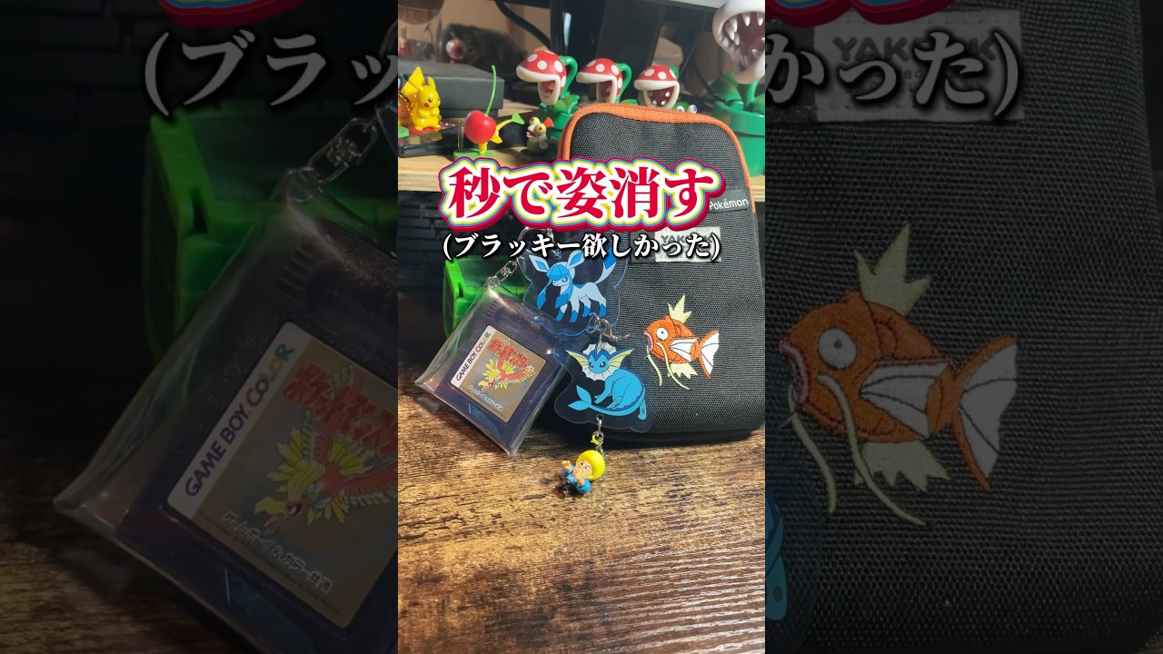 【ファミマ×ブイズ】どこにいるんだいブラッキー？ #ポケモン #イーブイ #リーフィア #グレイシア  #ニンフィア #エーフィ #ブラッキー  #pokemon #short #shorts