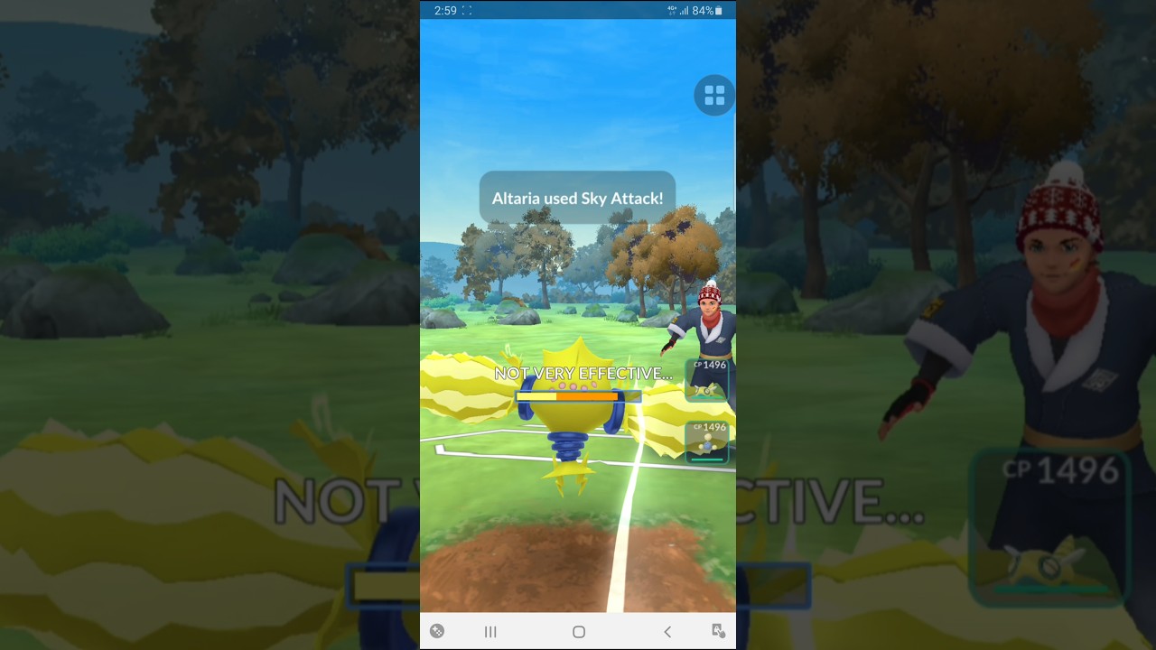 GO Battle : #altaria #dunsparce #jumpluff 🆚️ #whiscash #regieleki #skeledirge #ポケモンgo #greatleague