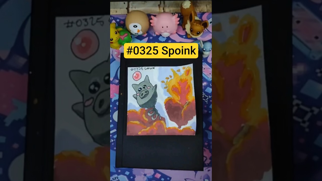 Spoink #pokemon #pokemonchannel #pokemonart #pokemoncards #pokemonfandom #pokemontcg #pokeart #art