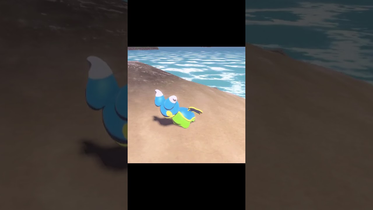 寝ている野生のカラナクシ　#Shorts