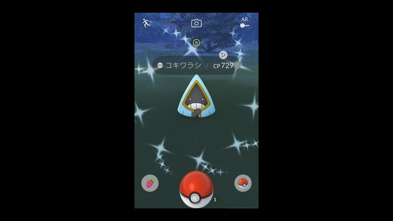 【Pokemon GO】ユキワラシ色違い　光った瞬間をみたい　色違いオニゴーリ　進化シーン