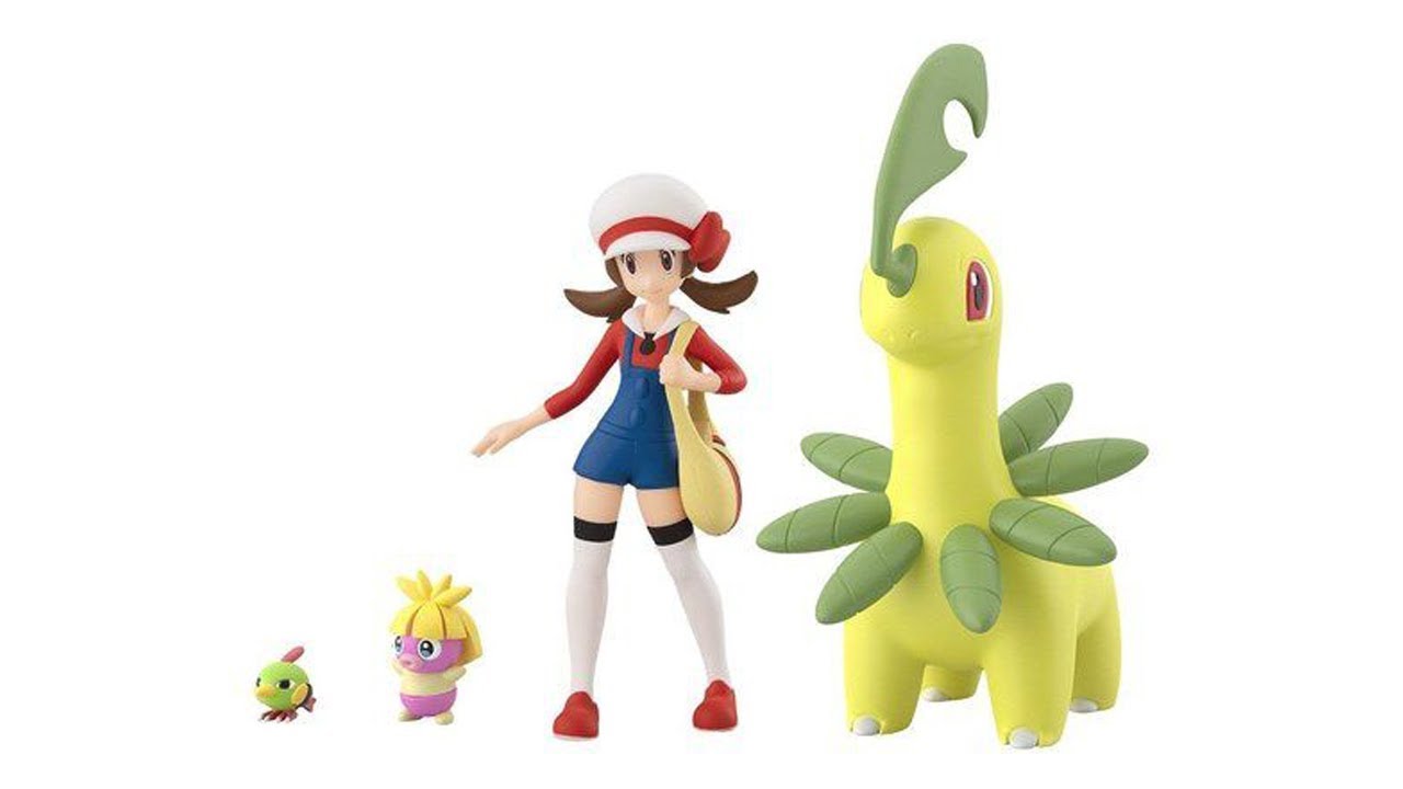 ポケモンスケールワールド ジョウト地方 コトネ＆ベイリーフ＆ネイティ＆ムチュール、2019年10月24日 13時より予約受付開始!!