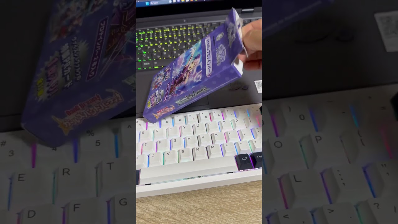 Unboxing Roselia Protein Bar #japan #anime #Roselia #Bandori