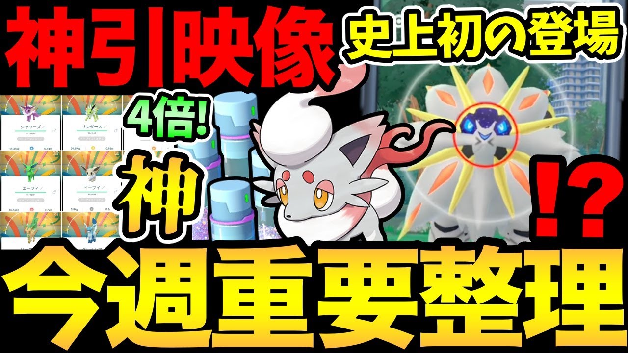 ポケGO史上初の登場！神ボーナス！新ゾロア実装！世界に1人だけ...？の神引き映像も！【 ポケモンGO 】【 GOバトルリーグ 】【 GBL 】