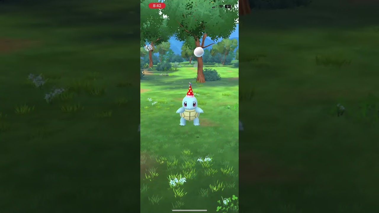 【ポケモンGO】色違いいきなり来てびっくりｗ #shrots #ポケモン #ポケモンgo #pokemongo #色違い #ゼニガメ #9周年 #つるっぱげたけちゃんのおやじちゃんねる