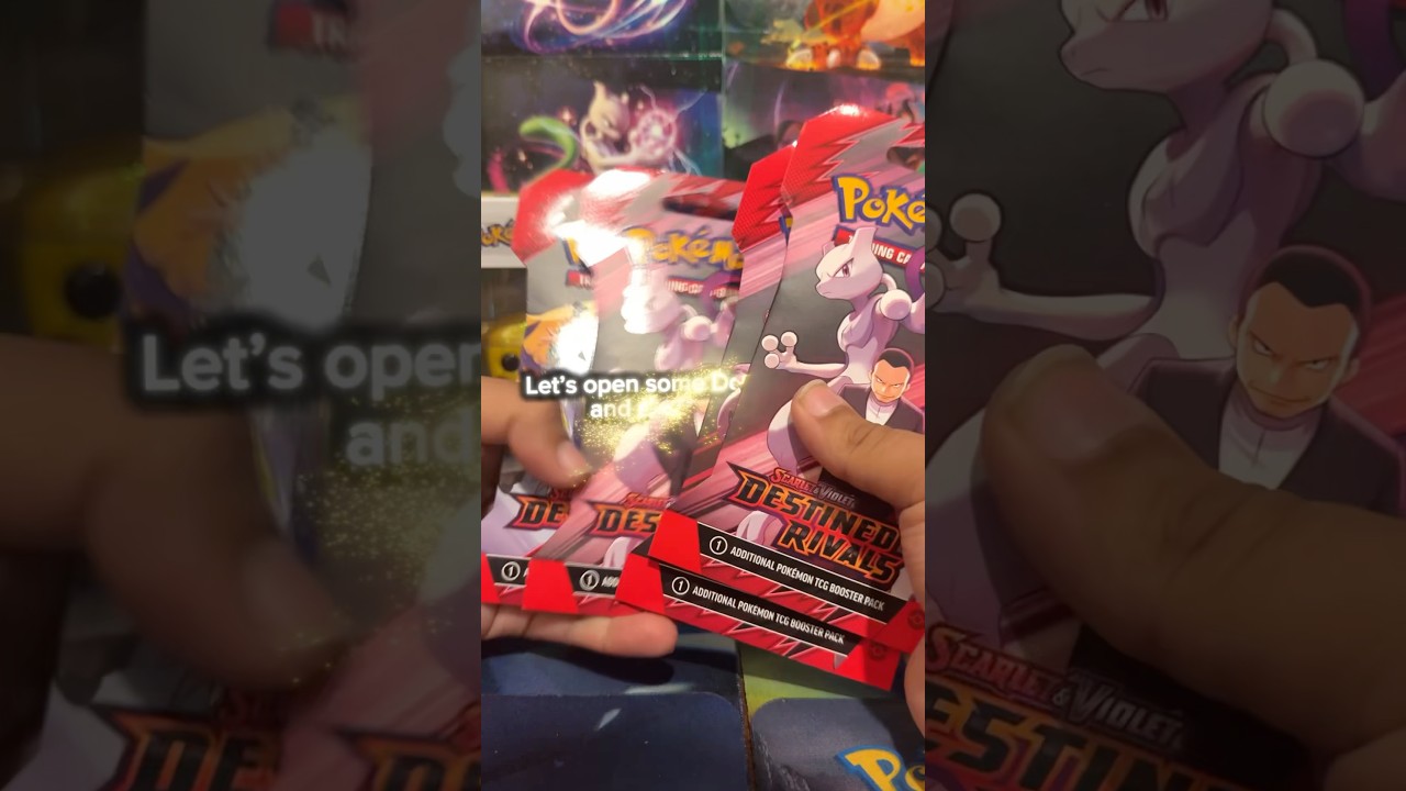 Let’s open some more Destined Rivals! #destinedrivals #yanma #shaymin #Pokemom #pokemontcg #tcg