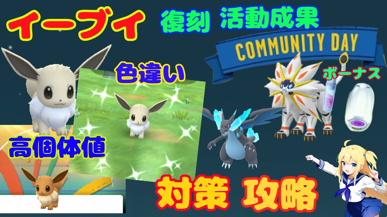 復刻イーブイ2日間の成果とソルガレオ、メガリザードンXの対策と攻略ポイント