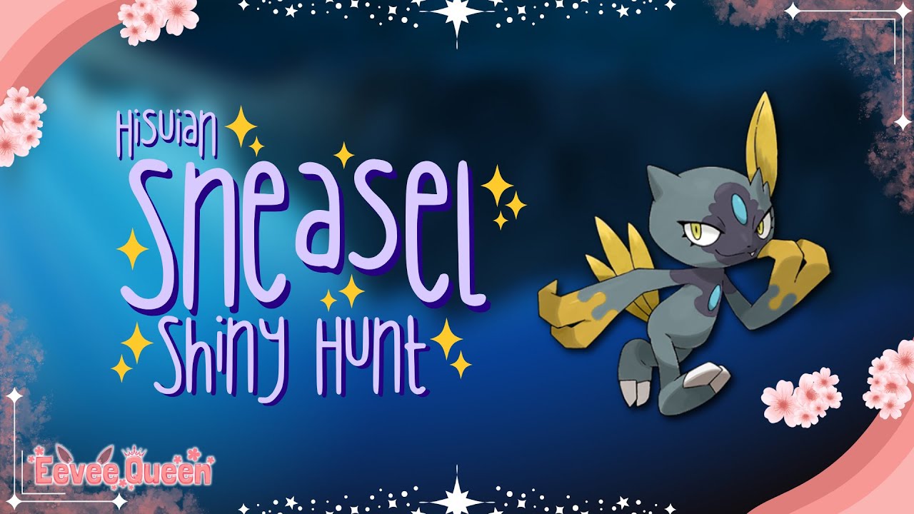Shiny Hisuian Sneasel Masuda Hunt! Pokémon Violet #shorts