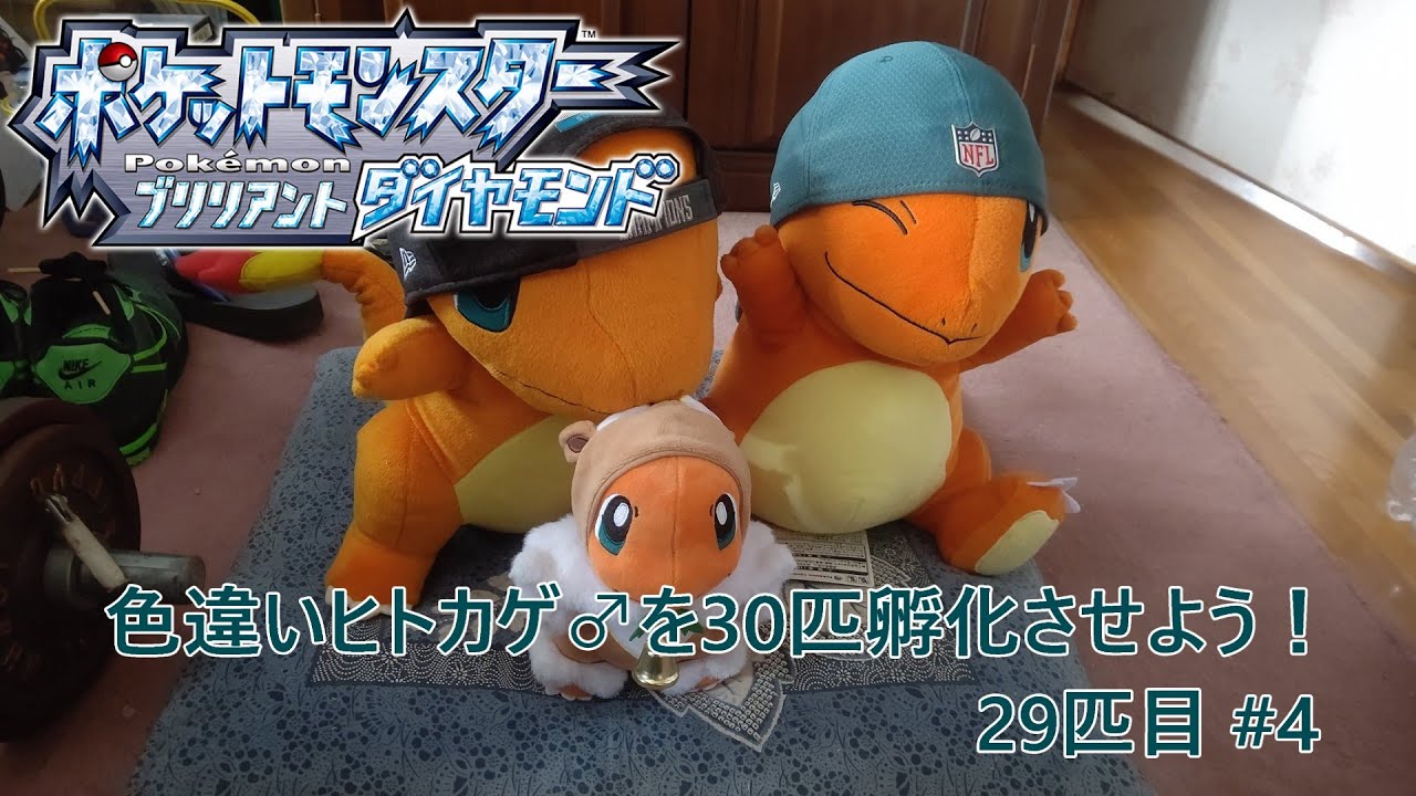 【ポケモンBDSP】色違いヒトカゲ♂を30匹孵化させよう！【色違い】 29匹目 #4