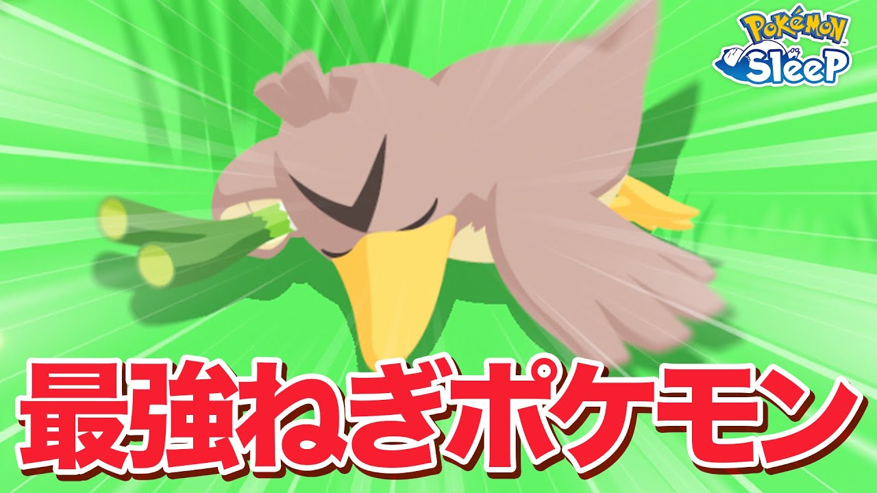 【ポケモンスリープ】カモネギはやっぱり最強ねぎポケモンでした…