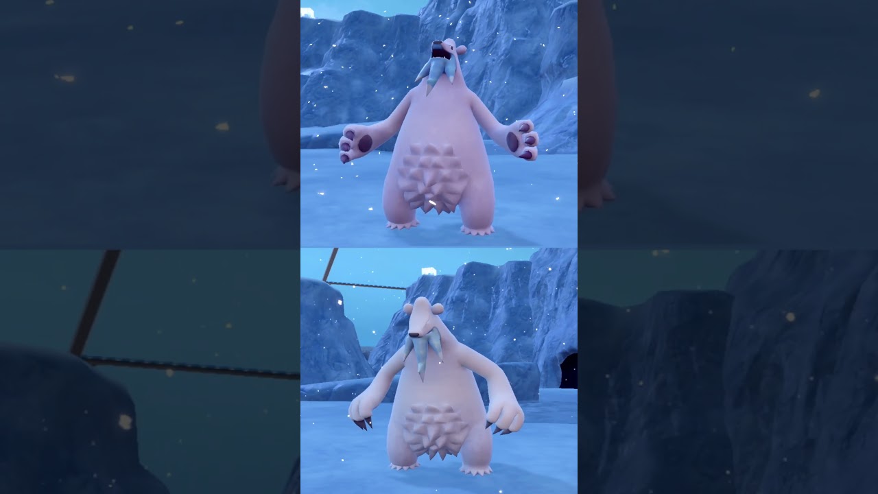 #ツンベアー  #ポケモン  #beartic  #pokemonscarletandviolet