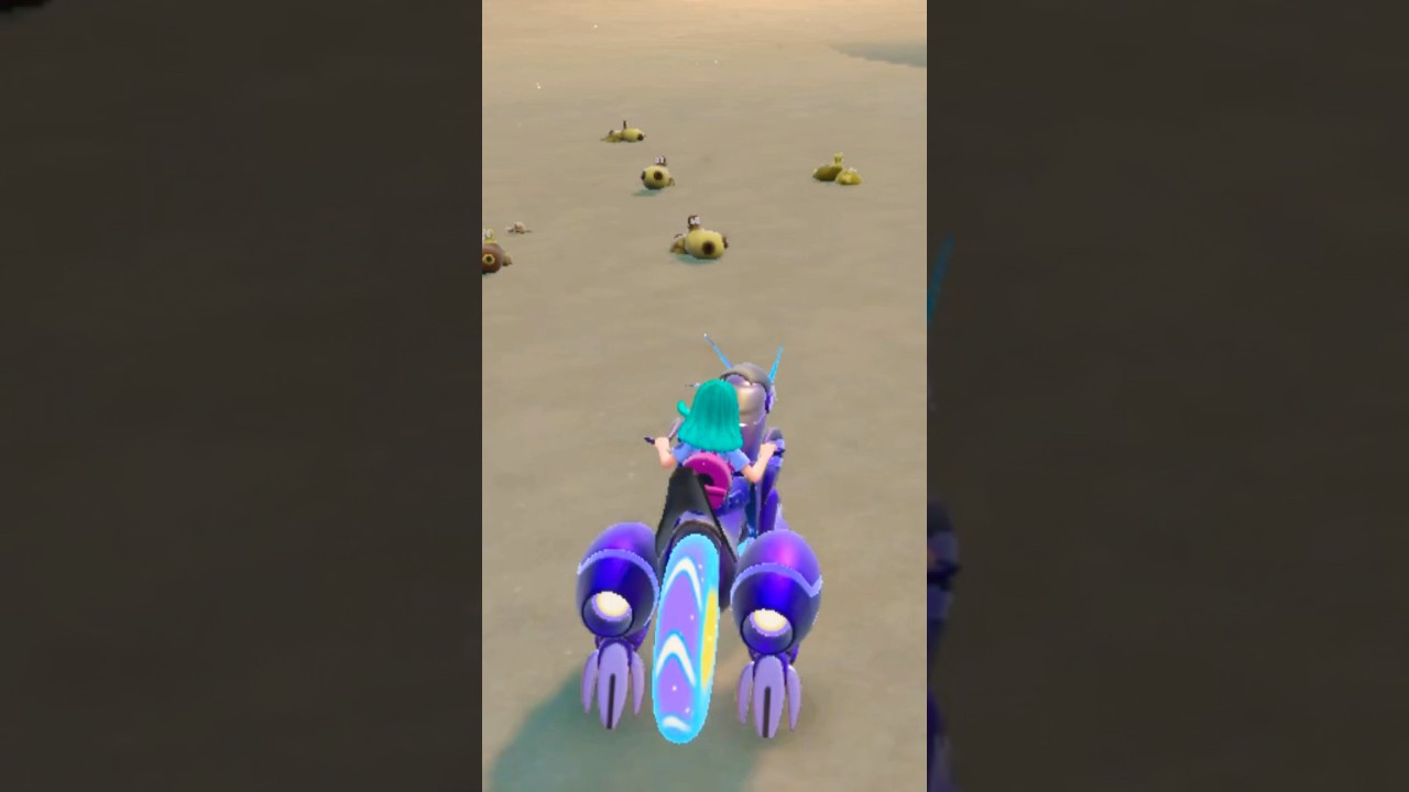 色違いヒポポタスに遭遇した瞬間✨　　　　　　　　　　　#ポケモンsv 　#ポケモン　　　#色違い