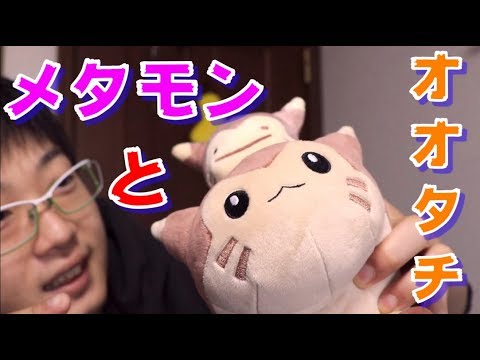 【ポケモン】メタモンがオオタチに！？　可愛いぬいぐるみ！！