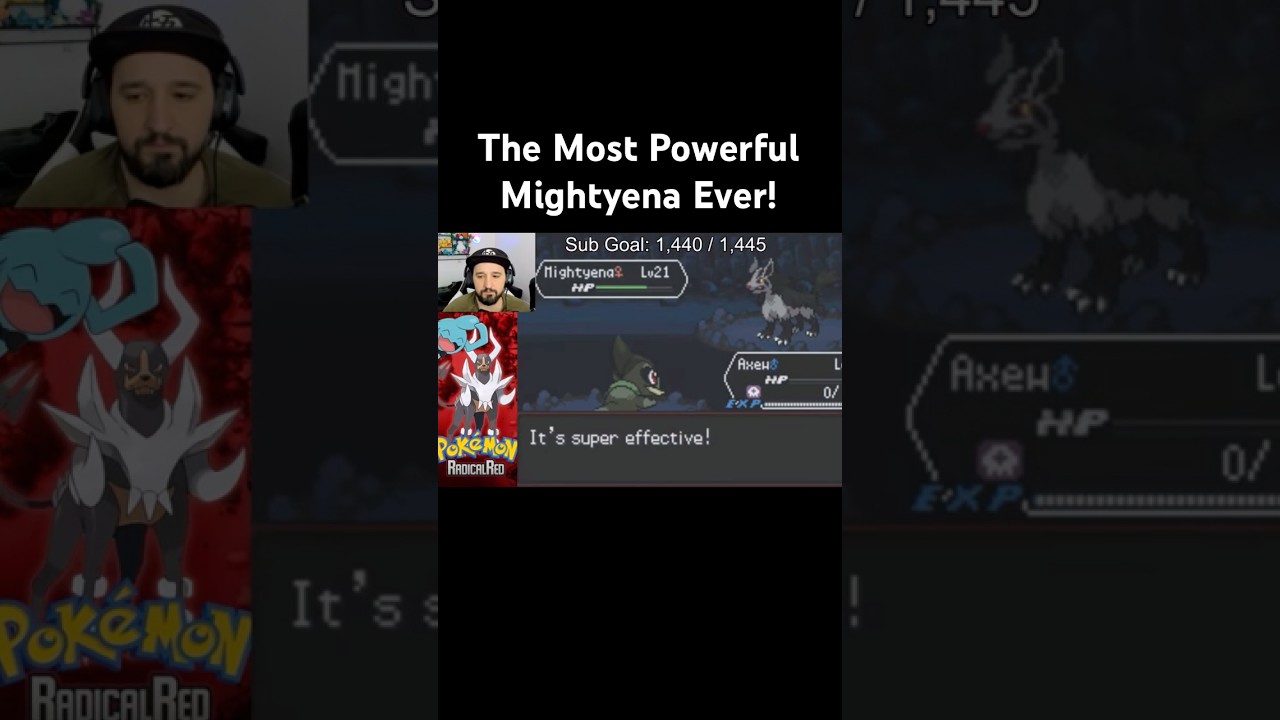 The Most Powerful Mightyena You Will Ever See! Team Rocket Archer! Pokémon Radical Red 4.1!