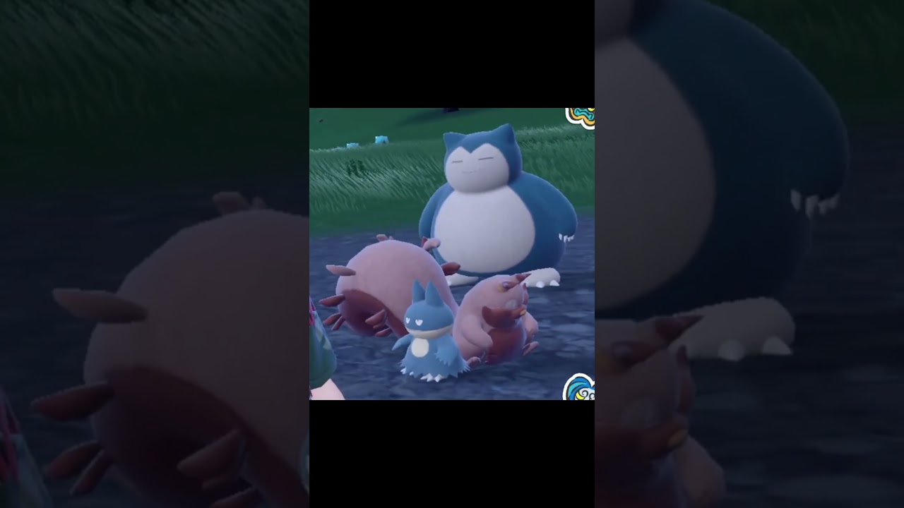 鬼退治フェス終わりのヨクバリス＆ゴンベ＆カビゴン　#Shorts