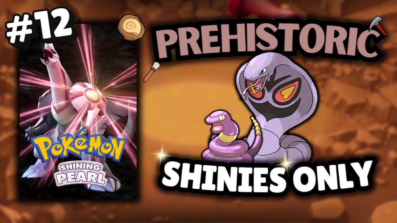 Masuda hunting for a SHINY Ekans! | Pokemon BDSP but I can only use Prehistoric SHINIES stream #12