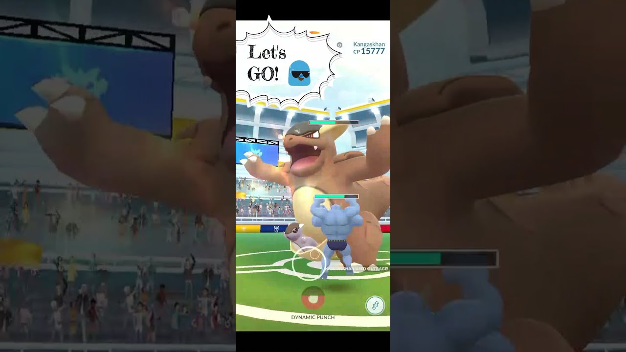 Kangaskhan Solo Raid Pokemon Go  | 【ポケモンGO】ガルーラ