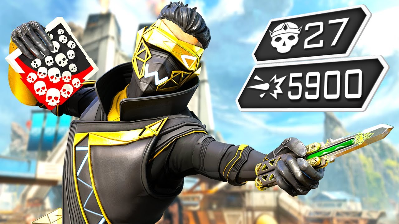 オクタン 27キル5900ダメージ【APEX LEGENDS】