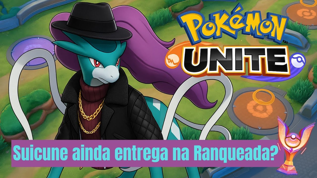 Pokemon Unite SUICUNE Gameplay com o Maioral dos Lendários