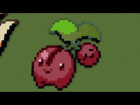 ［マイクラ］黙々とチェリンボを作る［ポケモンドット絵］