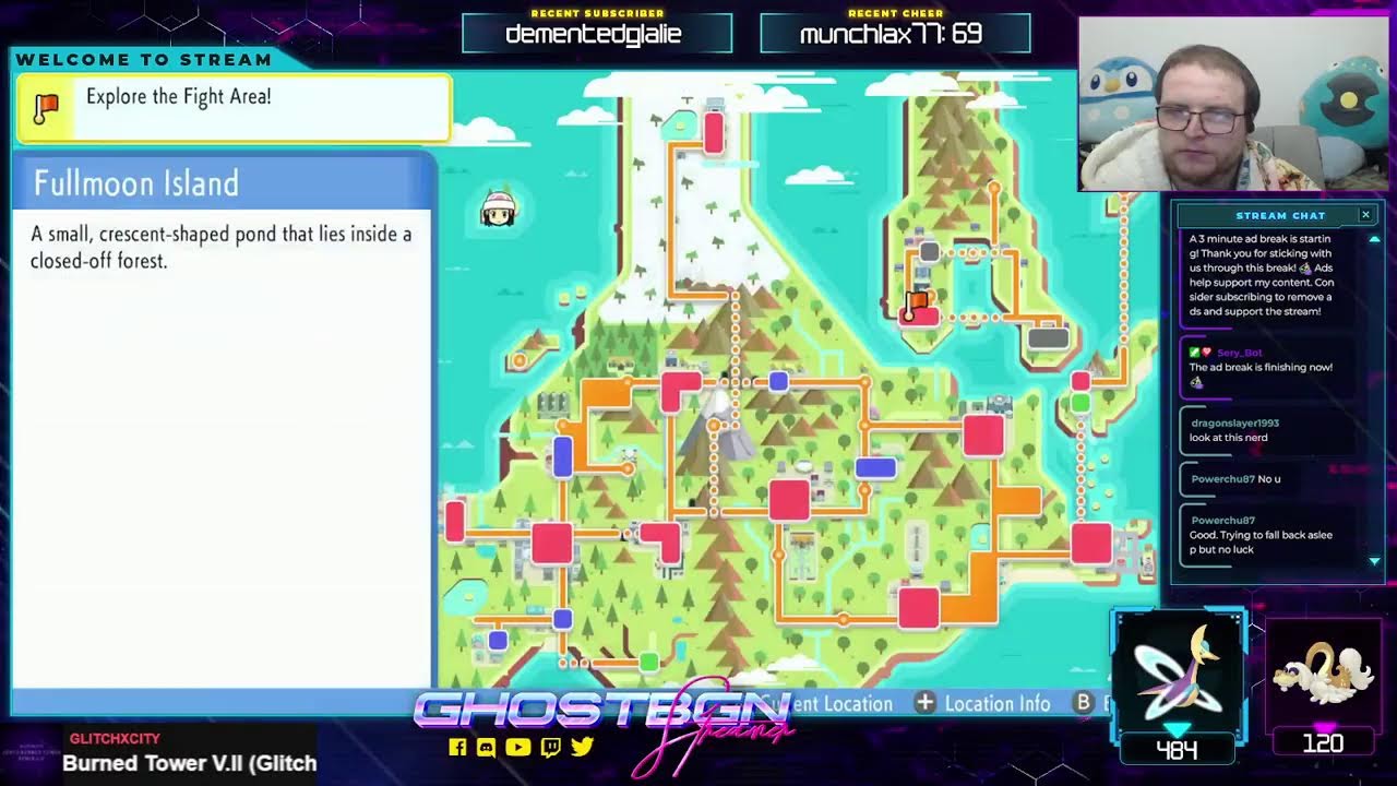 Late Night Cresselia Shiny Hunting