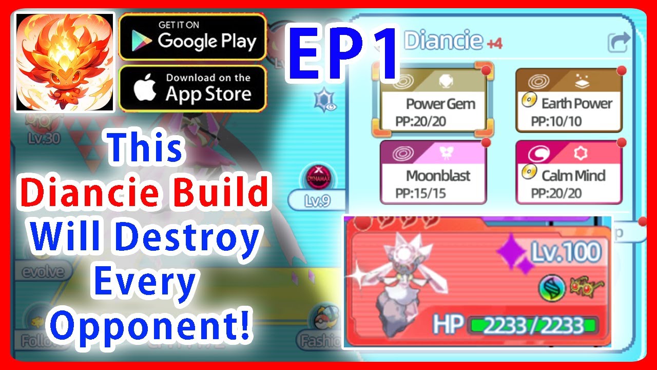 エルフエクスプローラー * ポイントショップで最高のポケモンを育てよう エピソード1: ディアンシー シャイニー