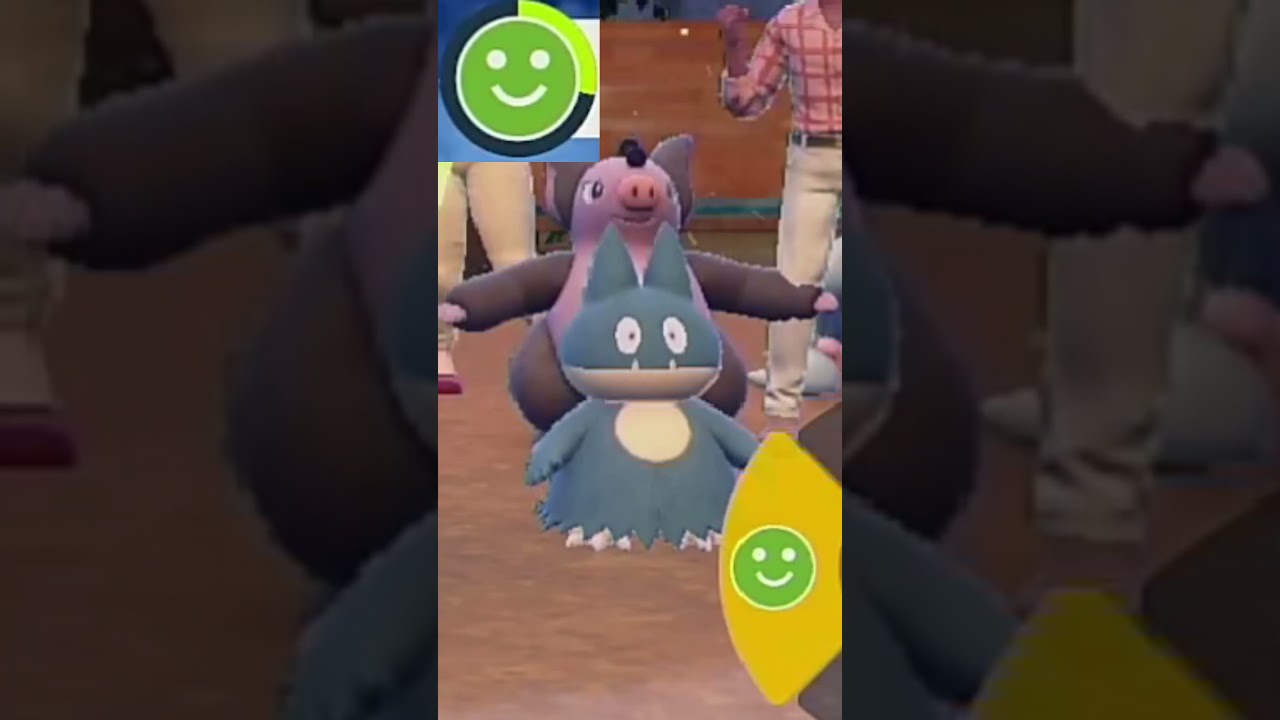 【ゴンベ】ポケモンエクササイズ【キタカミ図鑑No.102】#Shorts #pokemon