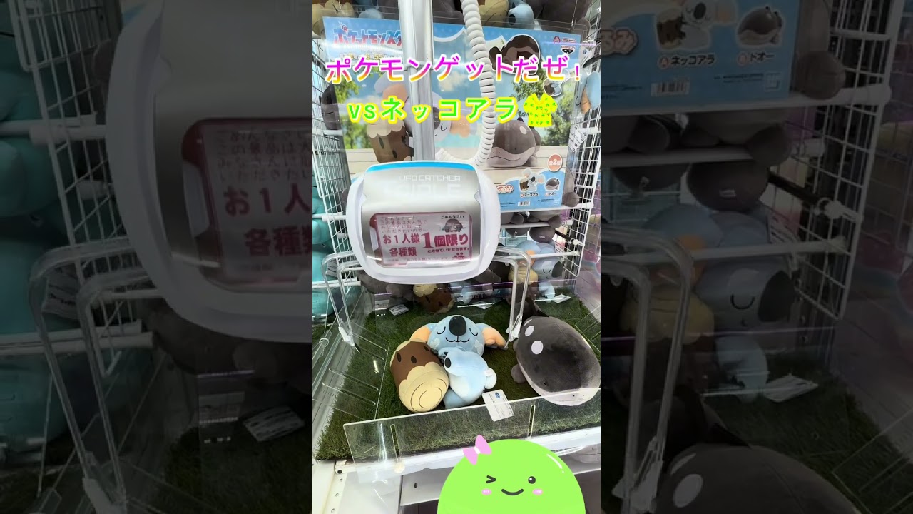 ポケモンゲットだぜ！✨vsネッコアラ🐨1️⃣  #shorts