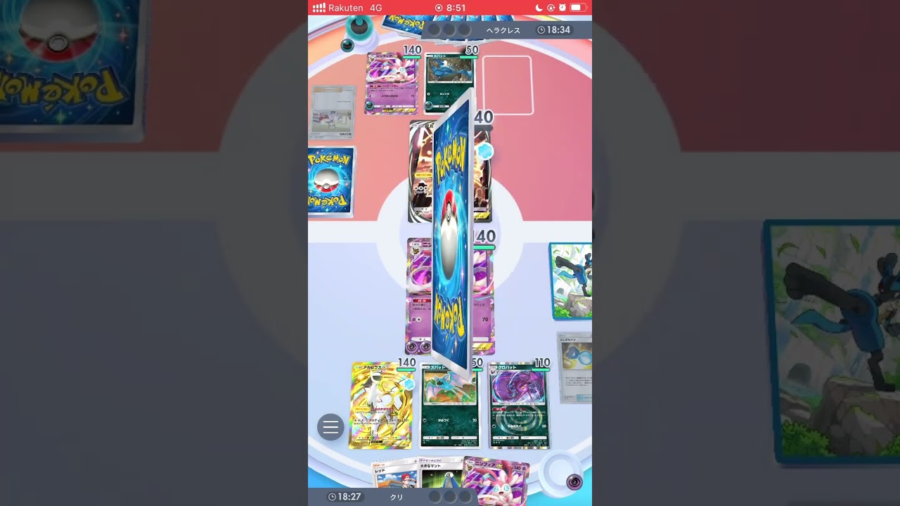 「ポケポケ」ニンフィアアルセウスクロバットデッキ＃ポケポケ＃ポケカ＃ポケモンカード