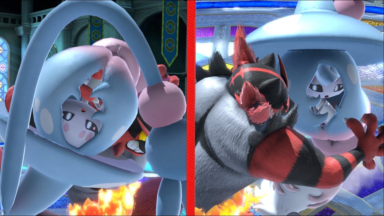 Super Smash Bros Ultimate: Incineroar Vs Hatterene