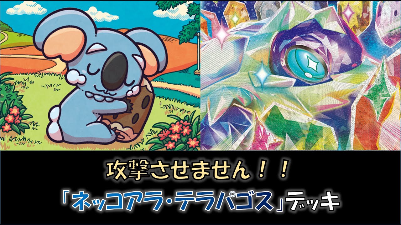 【ジムバ優勝】『ネッコアラ・テラパゴス』デッキをご紹介！