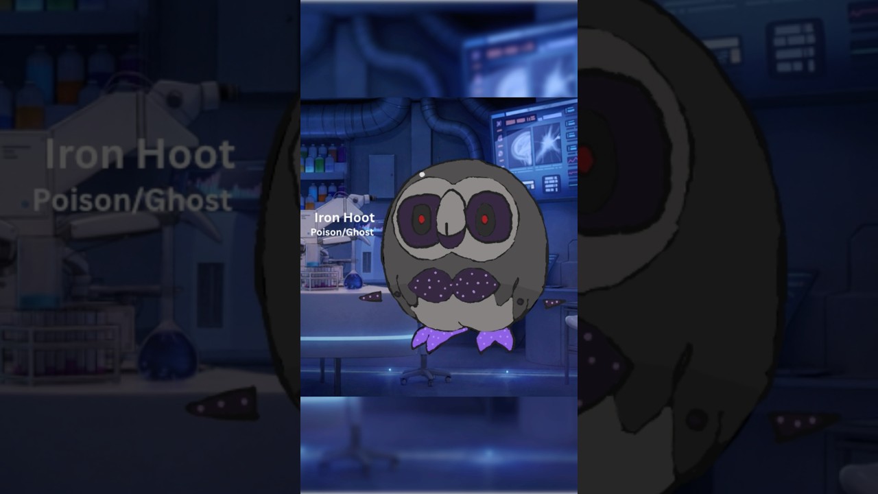 Creating NEW Paradox Pokemon #5 (Rowlet) |Iron Hoot|