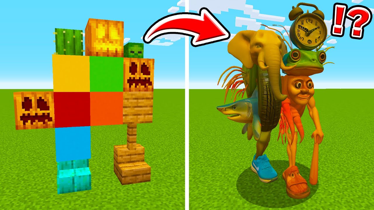 合体したイタリアンブレインロットのマイクラ都市伝説を検証した結果！？【まいくら・トゥントゥントゥンサフール/トララレロ トラララ/ITALIAN BRAIN ROT】